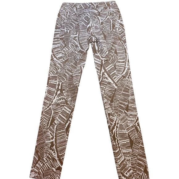 J.McLaughlin Lexi Slim Jeans • Sz 2 • Brown White Leaf Print • NWOT - Picture 5 of 12